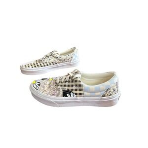 Vans Era Skate Shoes Meadow Patchwork Multicolor Fabric Unisex  M5 W6.5
